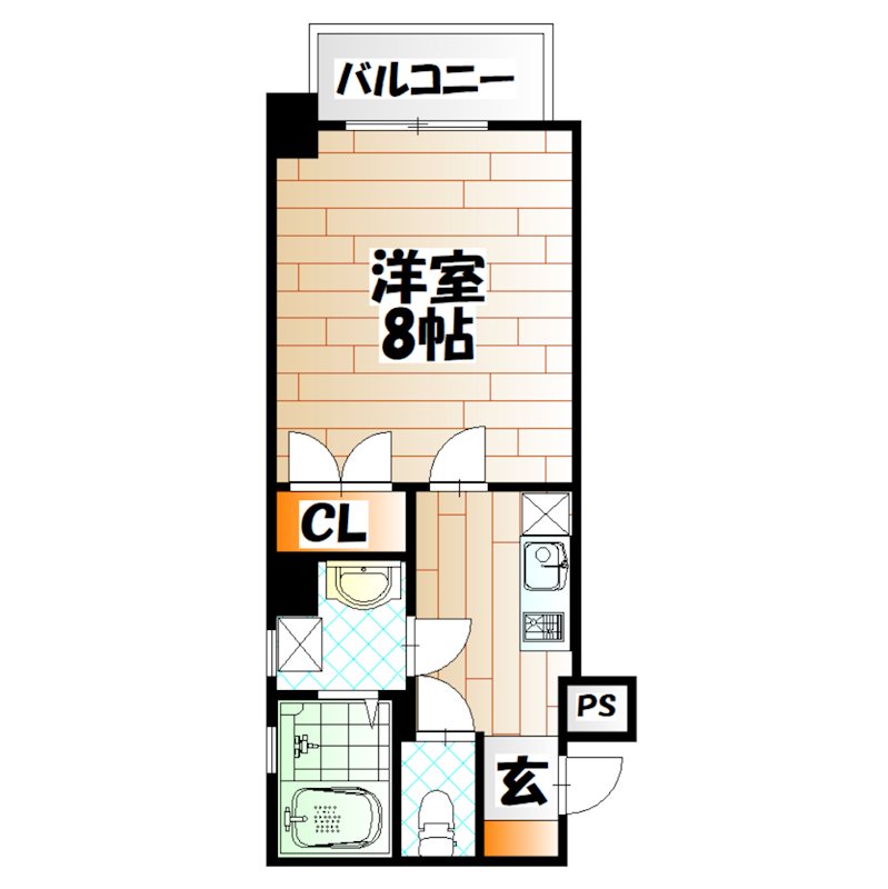 ダイナコート小倉下到津 間取り