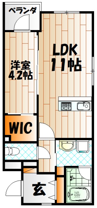 ラ・コルダ中井  間取り