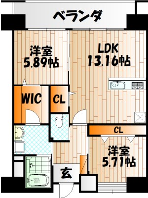 レジェンド高見  間取り