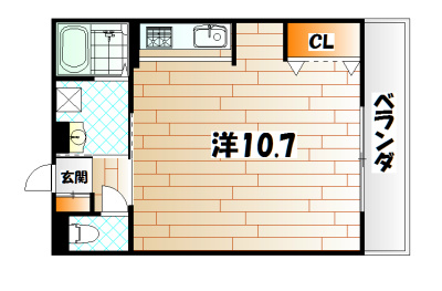 プリンスビル  間取り