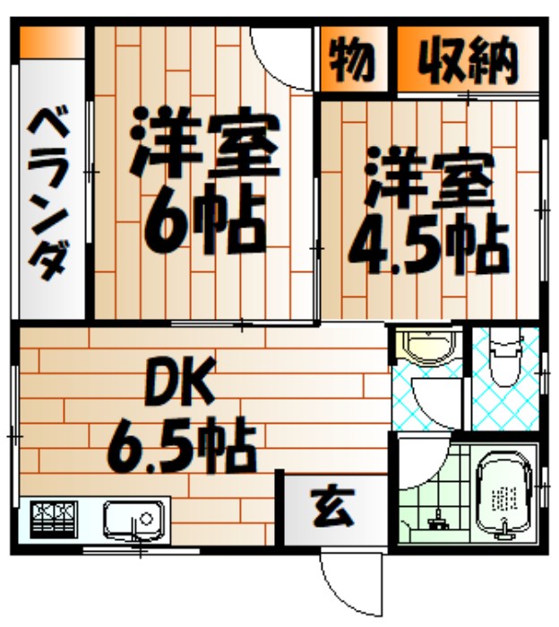 マキシム貴船 間取り