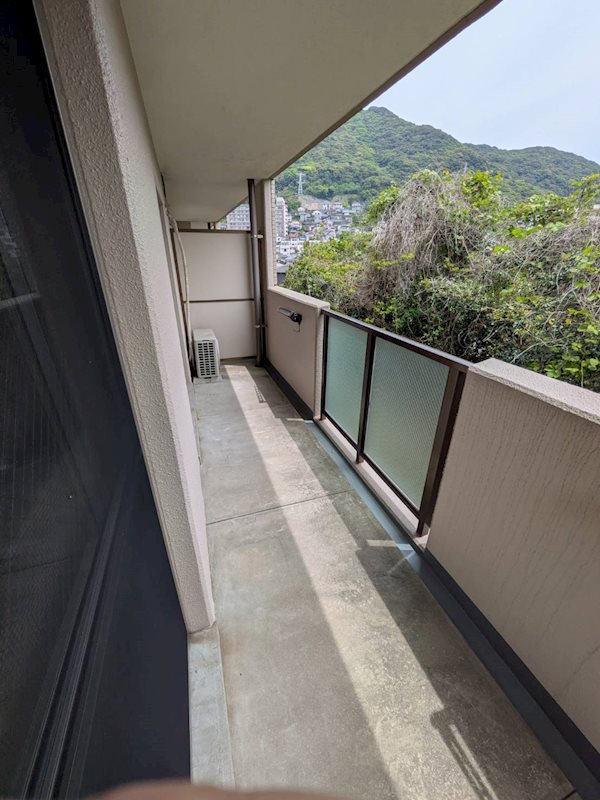 エクセルシティ門司B棟 ベランダ