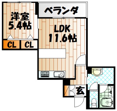 フルール・ド・ヒサノ 間取り