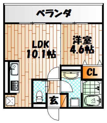 Grand soleil小倉北 間取り