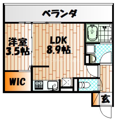 Grand soleil小倉北 間取り