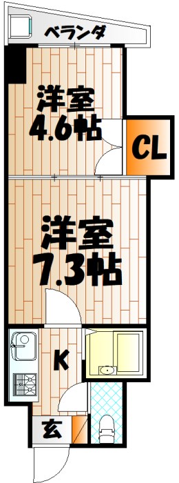 ロイヤルマキシム  間取り