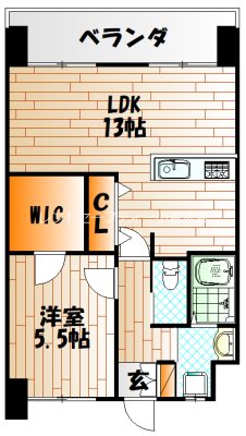 フェルト1113 間取り