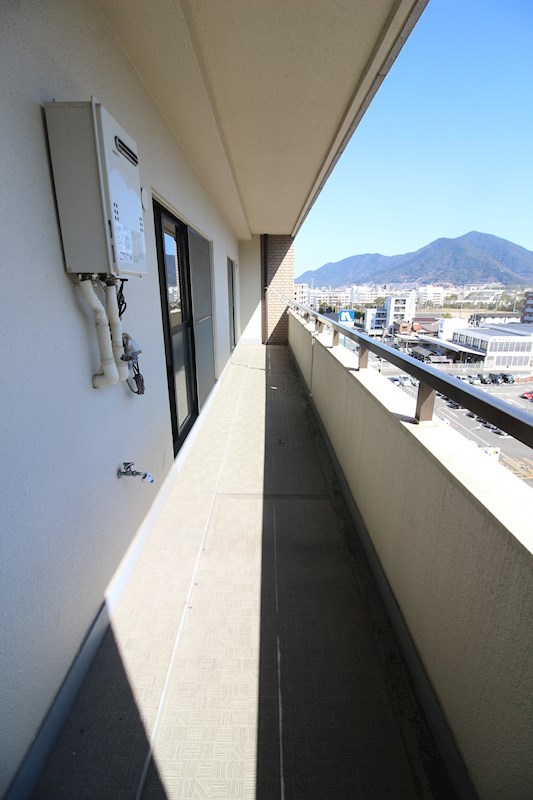 今浪マンション  ベランダ
