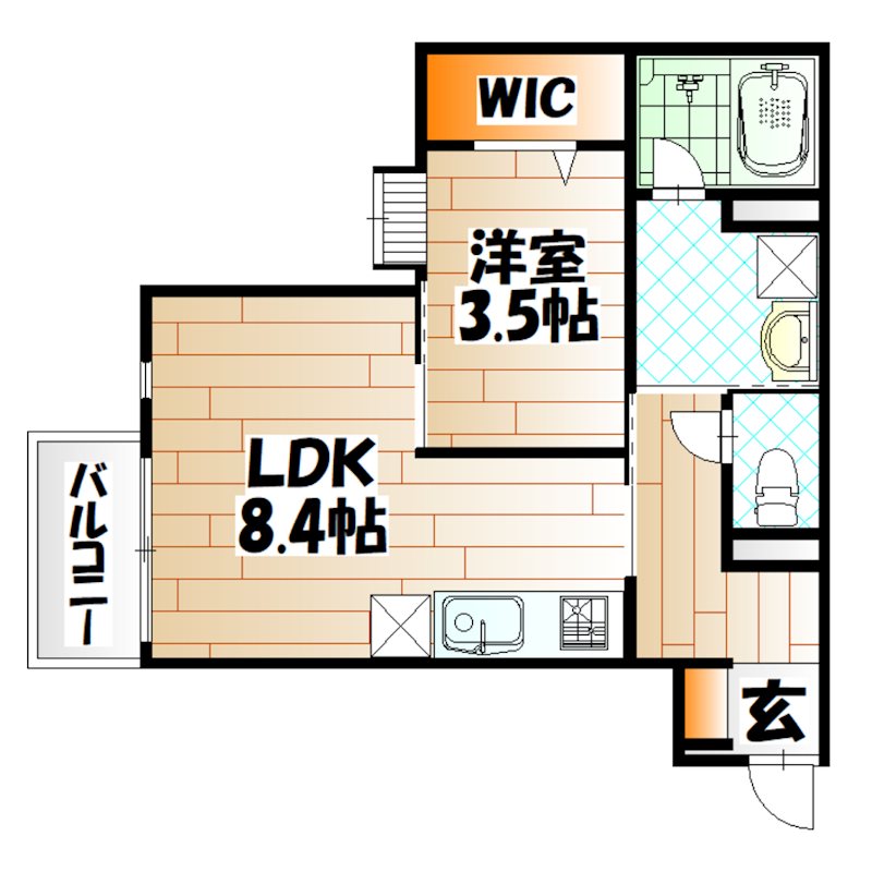 YOURMAISON萩崎 間取り