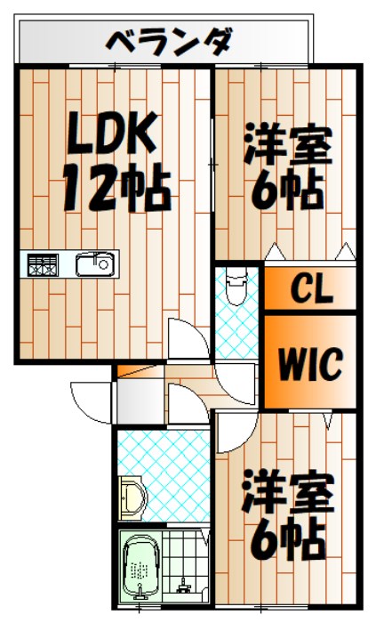 セジュール壱号館  間取り