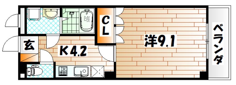 シェレン・バウム・F  間取り