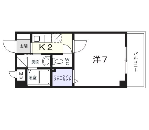 エルマーノ下到津  間取り