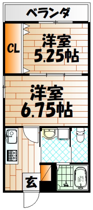 リファレンス大里原町 間取り