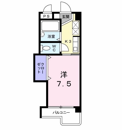 アビタシオン柳町  間取り