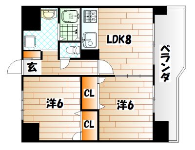 アンテスⅡ  間取り
