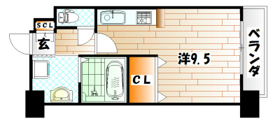 アクシオ小倉  間取り