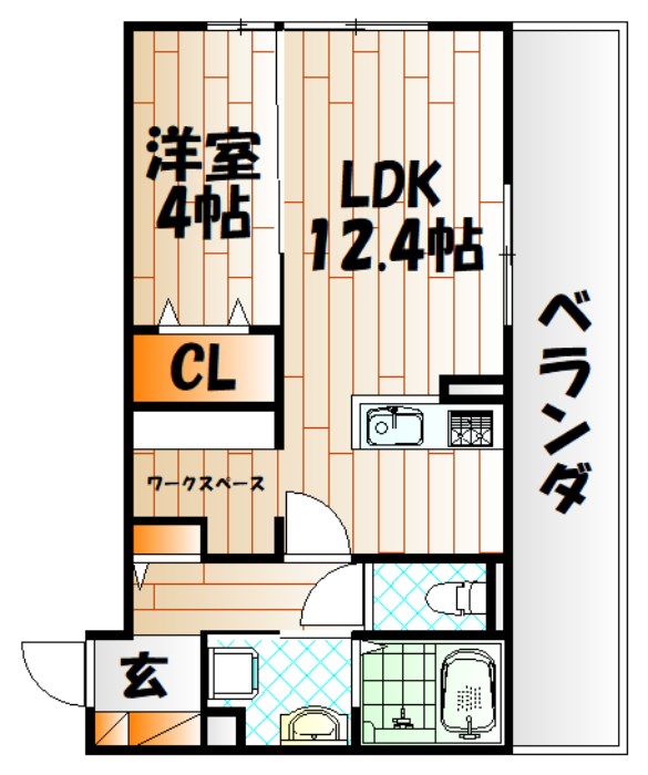D-room Kasumi 間取り