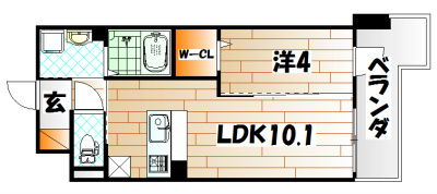 プランドール   間取り