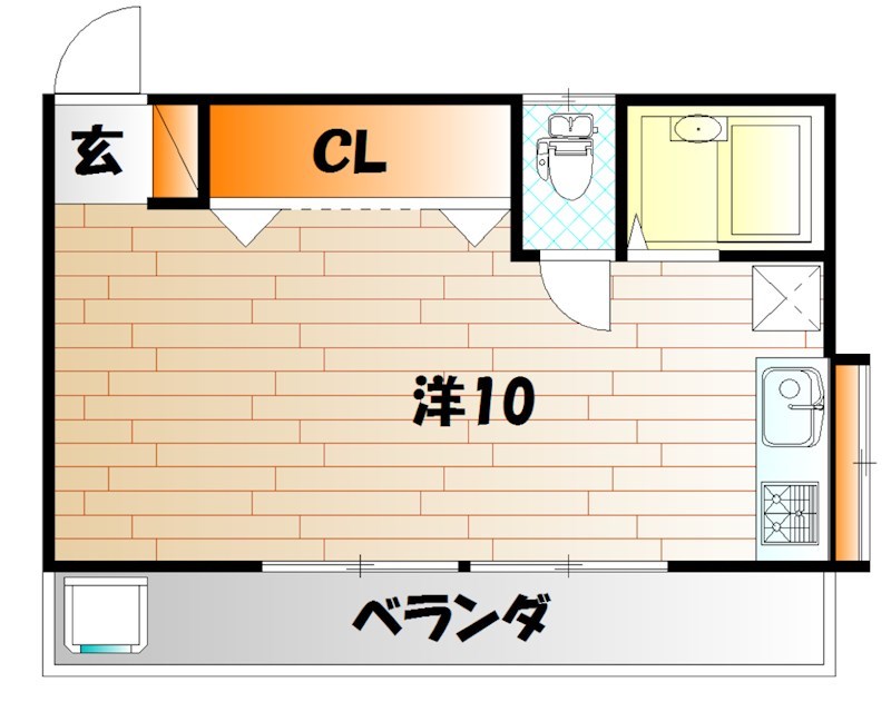 ロッジせせらぎ 間取り