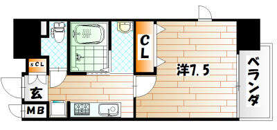 アクシオ小倉  間取り