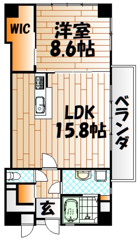 SQUARE152 間取り