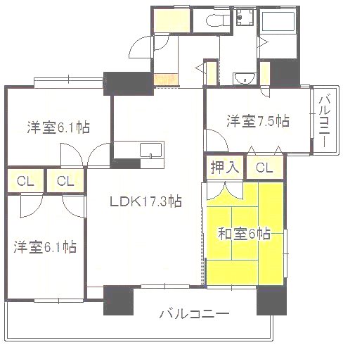 フェルト127  間取り
