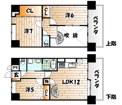 J-スクエア  間取り