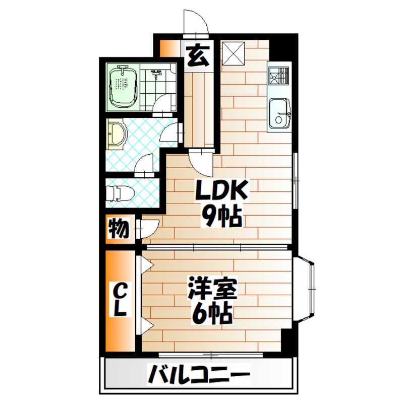 アヴィニール吉野  間取り