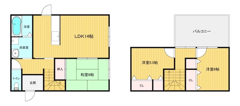 クルーズ菅原A 間取り