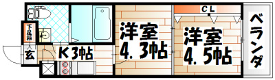 No.63 オリエントキャピタルタワー 間取り