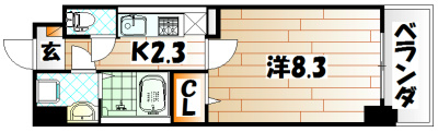 エヴァーグリーンＱ 間取り