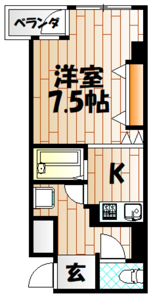 オアシス門司港 間取り