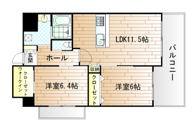 ベルステージ須賀町 間取り