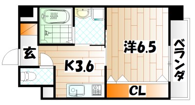 ドレスローズ 間取り