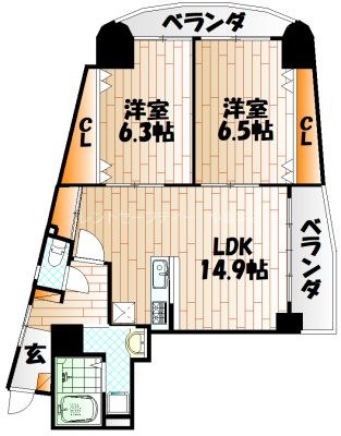 フェルト716  間取り