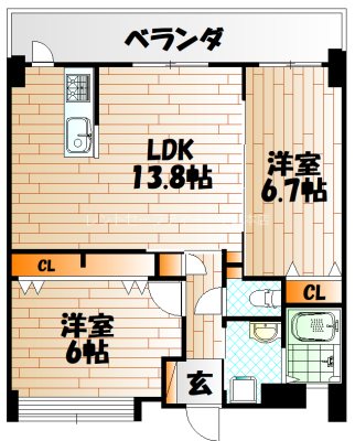 フェルト127  間取り
