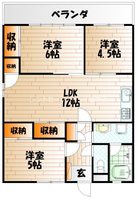 上馬寄スカイハイツ 間取り
