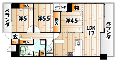 コモグランデ 間取り