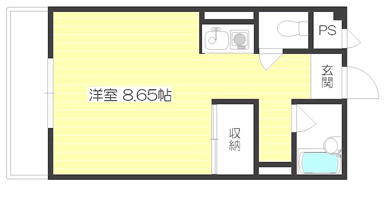 メゾン東武三萩野  間取り