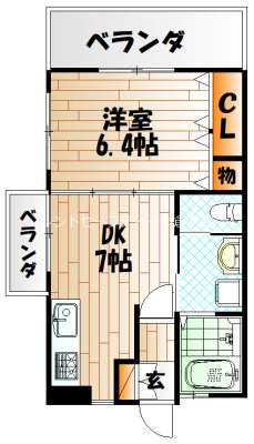 フェルト1113 間取り