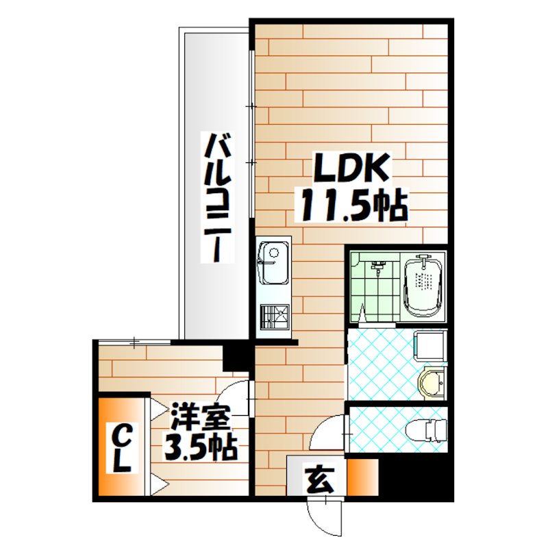 三萩野ビル  間取り