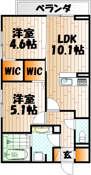 AURALEE足立 間取り