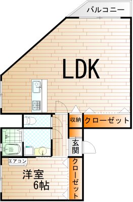 グレイス香春口  間取り