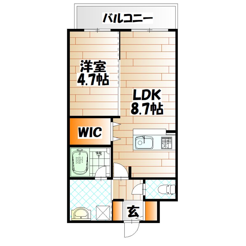 四季荘  間取り