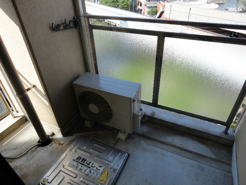 旦過タカヤコーポレーション  ベランダ