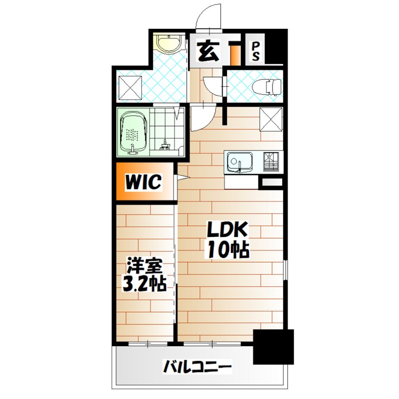 エンラージ・タワー   間取り