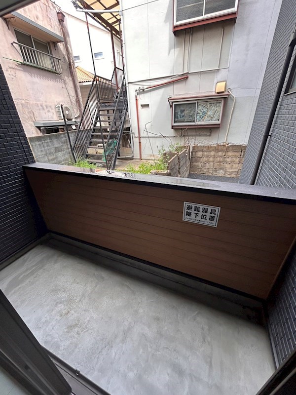 KRcube小倉 ベランダ