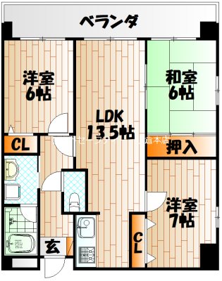 パストラール   間取り