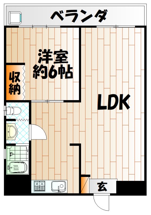 浅香レジデンス 間取り