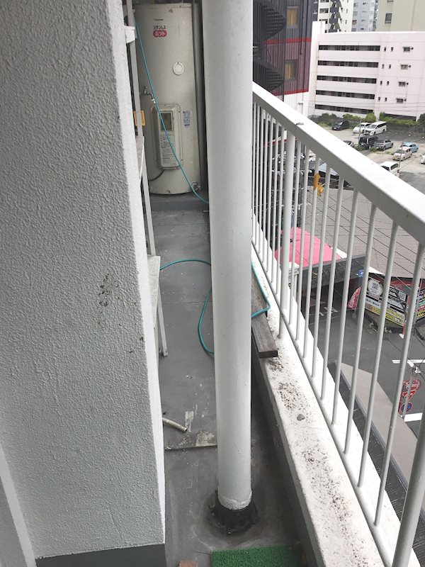 浅香レジデンス ベランダ